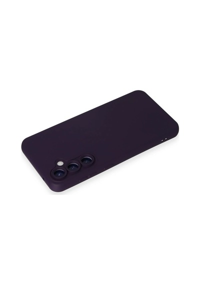 Newface - 756 - Samsung Galaxy S24 Kılıf Nano İçi Kadife Silikon - Edntrend - - Mor