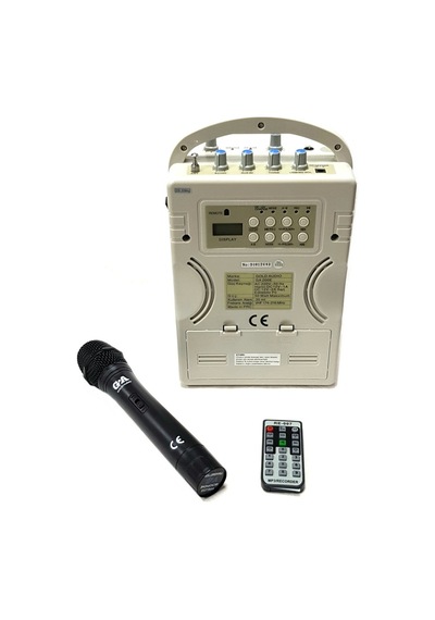 Gold Audio Ga200E El Mikrofonlu Seyyar Taşınabilir Anfi