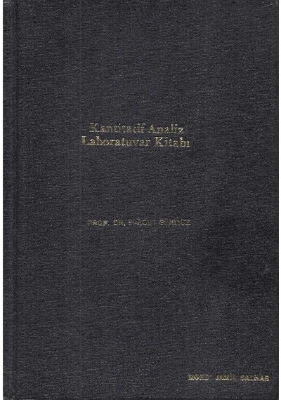 Kantitatif Analiz Laboratuvar  Kitabı