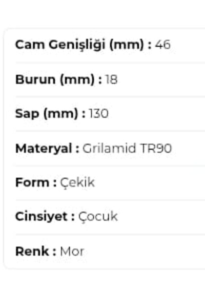 Tudor Gl1018 C211 46ekt Çocuk Mavi Işık Korumalı Ekran Gözlüğü