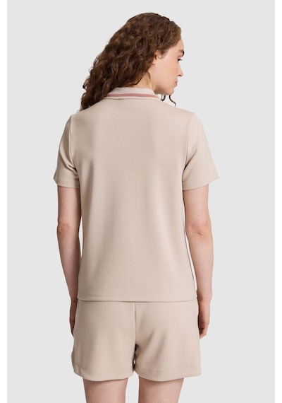 U.S. Polo Assn. Kadın Taş Tişört 50323481 Vr049 Taş Rengi