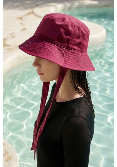 Remsa Mayo Remsa Bağlamalı Bucket Şapka Rşbuc-01 Bordo