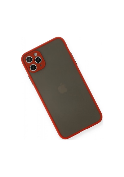 FitCase Apple Uyumlu iPhone 11 Pro Max Kılıf Montrea Silikon Arka Kapak