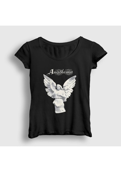 Presmono Kadın Eternity Anathema T-shirt Siyah