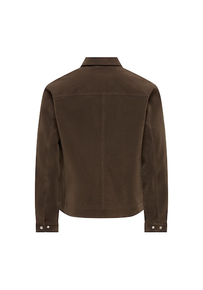 Only & Sons Jack Jones Only&sons Erkek Kahve Süet Ceket 22038798 Kahverengi