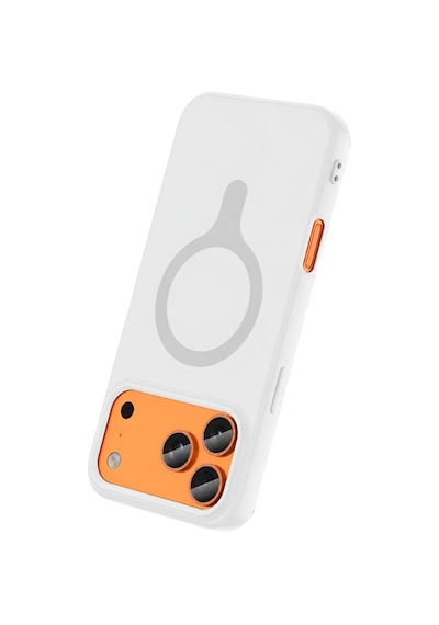 Bezos Joko İphone 18 Pro/17 Pro Z Silikon Magsafe Kapak - Beyaz Bty