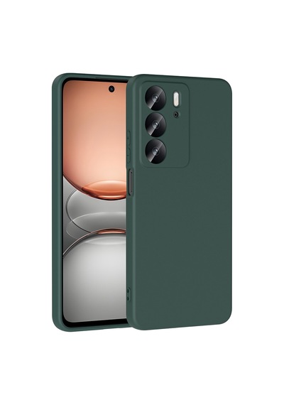 Realme C75 Kılıf Yumuşak Silikon Kamera Korumalı Lansman Pazarplus Lila