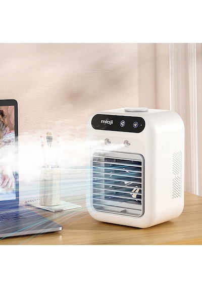 Mioji Mio AC4 3600 mAh Taşınabilir Buharlı Buzlu Nemlendirici Hava Soğutucu Vantilatör