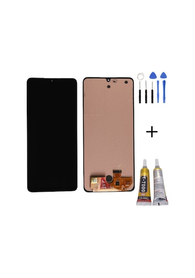 Te Samsung Uyumlu A33 5g A336f A Kalite Lcd Ekran Siyah + Full Set