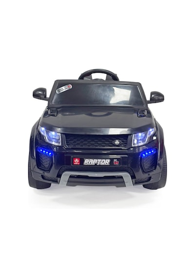 Raptor Gt 12 Volt Uzaktan Kumandalı Mp3 Bluetooth Destekli Otomatik Fren Sistemli Çocuk Akülü Araba Siyah