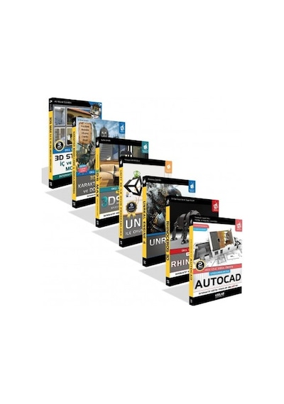 Seti 2 3D Modelleme ve Animasyon-7 Kitap Takım- Kodlab