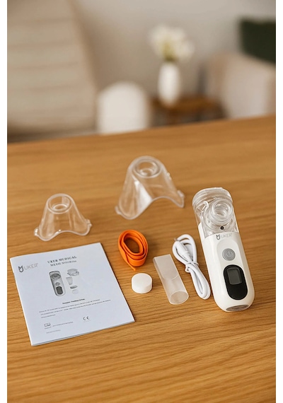 Uker Sessiz Şarjlı Dijital Mesh Nebulizer