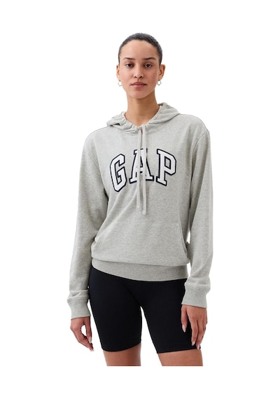 Gap Logo Fransız Havlu Kumaş Sweatshirt - 870537-9953 Gri