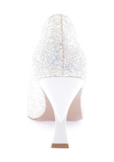Dgn 555-2175 Kadin Alçak Topuk Stiletto 555-2175-R0198 Beyaz