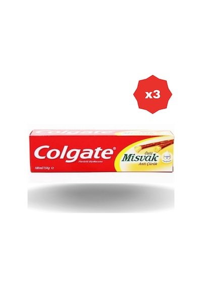 Misvak Diş Macunu 75 Ml - 3 Adet