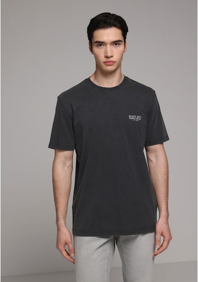 Colin's Colins Regular Fit Yuvarlak Yaka Düz Erkek Antrasit Kısa Kol Tişört Cl1080506 Q1.v1 Ant
