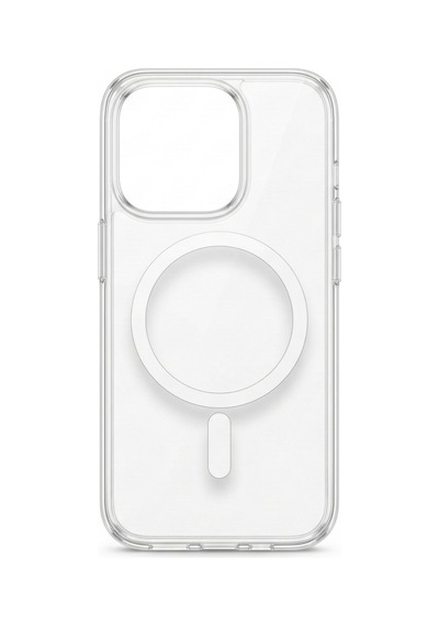 İberry Bunkerglass 15 Pro Magsafe Uyumlu Şeffaf Kılıf