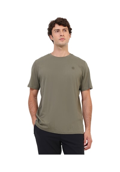 Lumberjack Kısa Kol T-shirt Erkek Haki Mb Ct102 C Nk T-sh