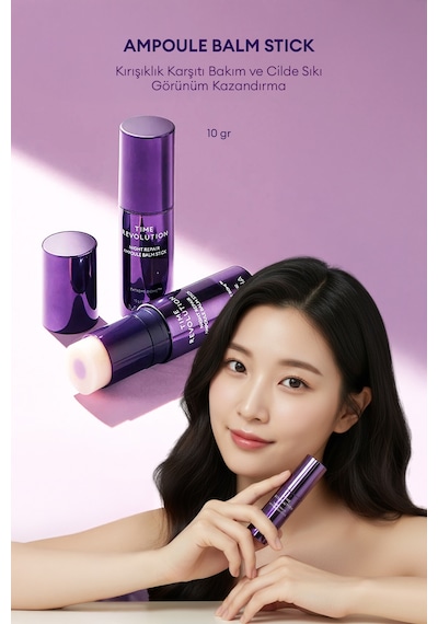 Missha Total Bakım Kremi & Balm Stick Time Revolution Night Repair Cream & Balm Duo Set