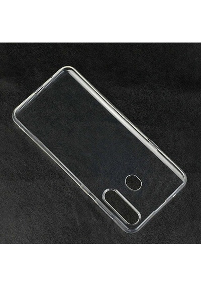 Galaxy M30 Kılıf Zore Süper Silikon Kapak Renksiz