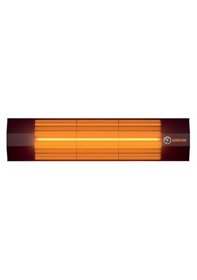 1800 Watt Sarı Işıklı Kumandasız Elektrikli Halojen Isıtıcı Soba Ip67 İç Mekânlara Uygun