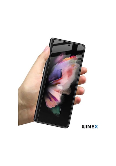 Samsung Uyumlu Galaxy Z Fold 4 Ön Hayalet Darbe Emici HD Ekran Koruyucu Kaplama