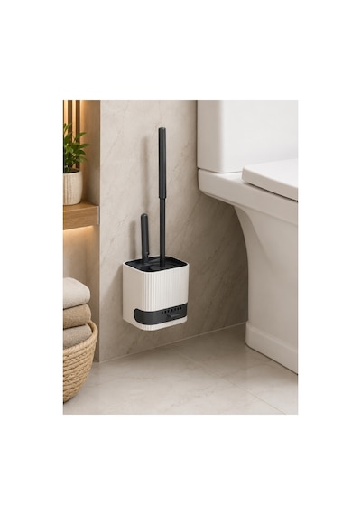 5 Li Banyo Çamaşır Seti 65 L Sepet + 40 L Sele + 25 L Çöp Kovası Beyaz - 914118815 Beyaz