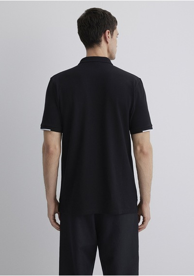 Mavi Regular Siyah Erkek Polo Yaka T-shirt M0612654-900 Siyah