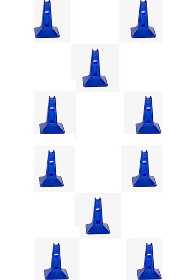 Scx 1108 Multi Fonksiyonel Huni 23 Cm 10'lu Set Mavi