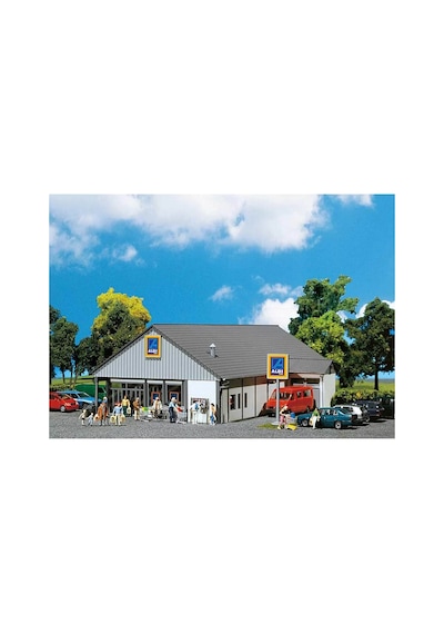1/87 Aldi Süpermarket Maketi, Faller 130339