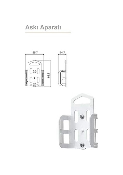 Multi-let 3lü Topraklı Kablolu Ç.k 5mt Priz, Beyaz 0