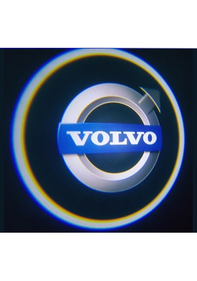 OtoÇizgi Volvo Araçlar İçin Pilli Yapıştırmalı Kapı Altı Led Logo N11.2976 OtoÇizgi