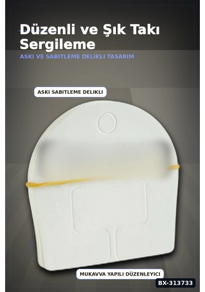 Bay 6 Cm Yuvarlak Mukavva Toka Kartı 200 Adet Bağ - Takı & Makyaj Düzenleyici Bx-313733 Najmaddin Diğer