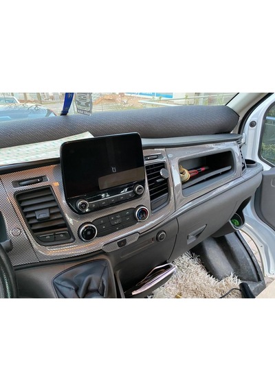 Ford Transit 2020 Carbon Konsol Kaplama