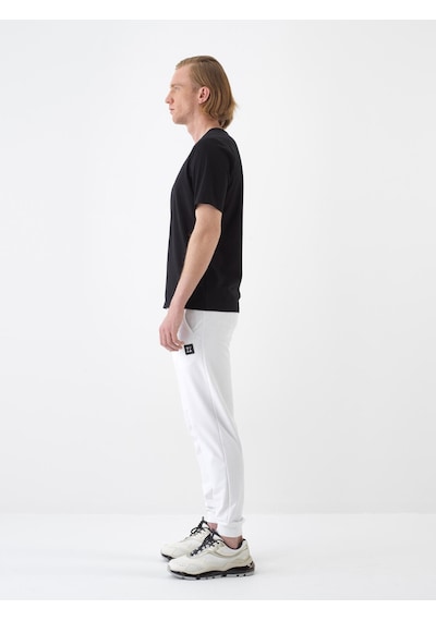 Xint Siyah Pamuk Dokulu Slim Fit Tişört 502206