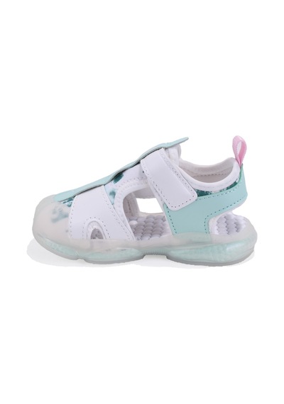 Vicco Live 332b525y217 Beyaz Ortopedik Günlük Işıklı Kız Çocuk Spor Sandalet Pudra