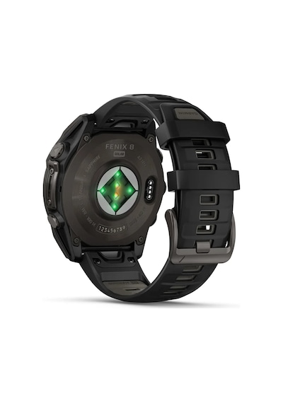 Garmin Fenix 8 - 47 MM Solar Sapphire DLC Titanyum Akıllı Saat (Distribütör Garantili)