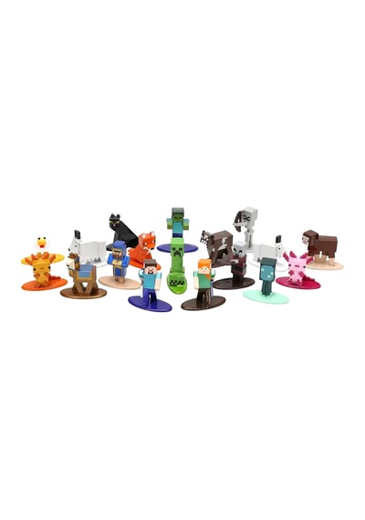 Jada Minecraft Nano 18'li Metal Figür Seri 8
