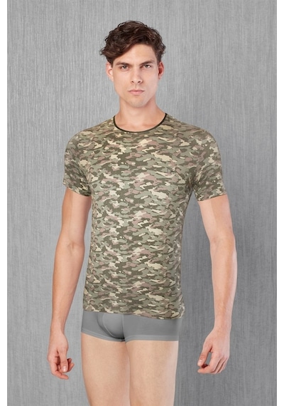 Doreanse Erkek Modal Yuvarlak Yaka Kısa Kol T Shirt 2560