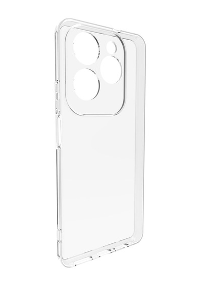 İnfinix Hot 40 Kılıf Kamera Korumalı Silikon Rubber Arka Kapak Şeffaf