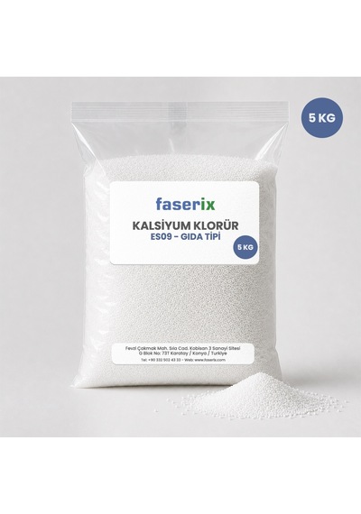 Kalsiyum Klorür E509 Gıda Tipi 5 Kg