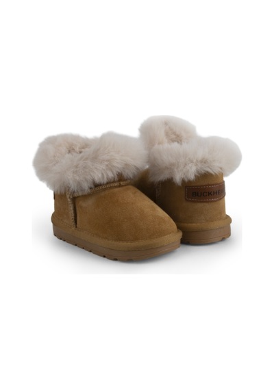Buckhead Kız Çocuk Kürklü Bot Buck3062 Camel Bugy Func