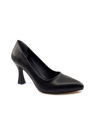 Ayakkabımood Cc 349 9 Cm Siyah Stiletto Bayan Ayakkabı Siyah