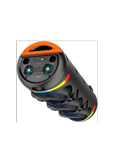 Büyük Boy Çift Kablosuz Mikrofonlu Bluetooth Hoparlör Kablosuz Speaker 3x8inç