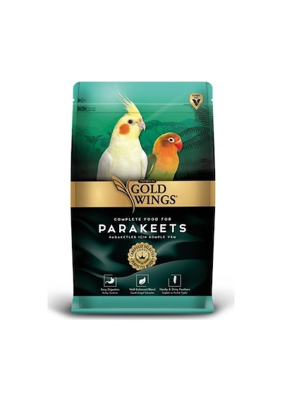 Gold Wings Premium Paraket Sultan Cennet Papağanı Yemi 1 KG