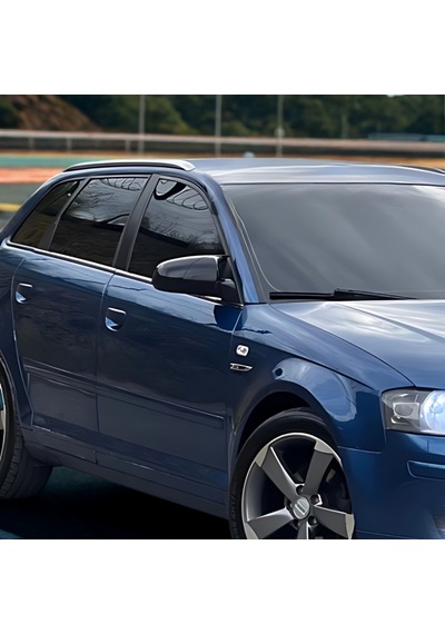 Audi A3 2003-2007 Arası Yarasa Ayna Kapağı Piano Black