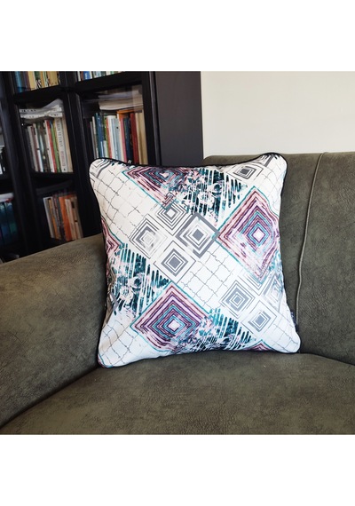 Ju Yaratıcı Tasarım Biyeli Yastık Kırlent Kılıfı Desenlı 45x45