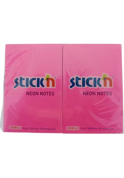Gıpta Stick'n Post-it Neon Magenta 76x51 100 Yp 12'li Paket