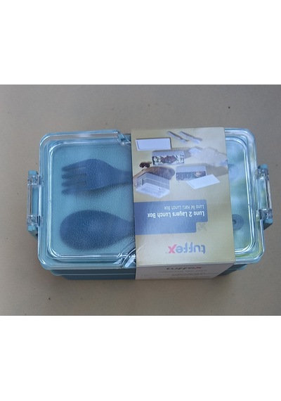 Beslenme Kabı 2 Katlı Yeşil