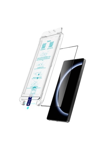 Galaxy S25 Ultra Uyumlu Benks Glass Warrior Hd Cam Ekran Koruyucu Uygulama Aparatlı
